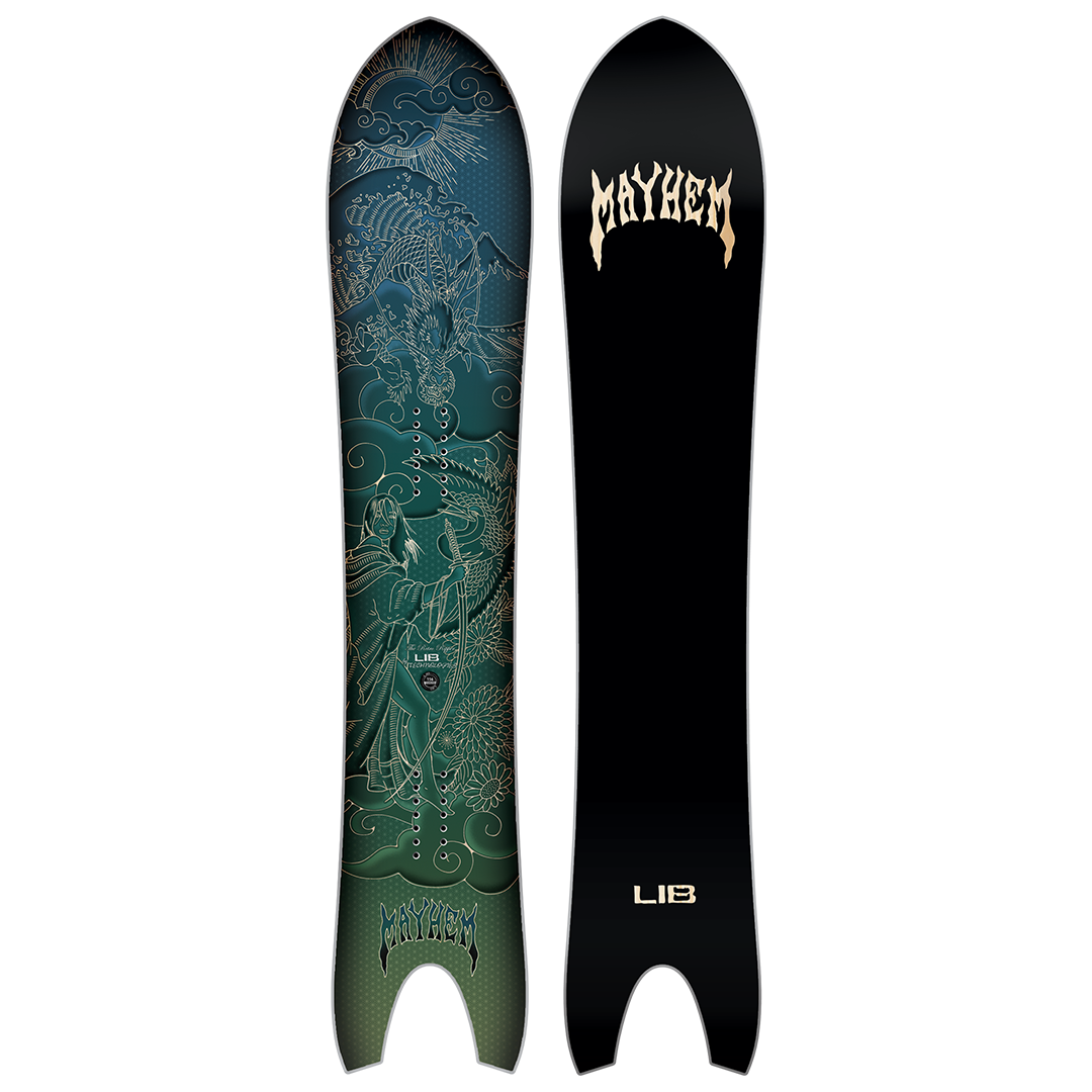 LIB TECH MAYHEM RETRO RIPPER 2025 SNOWBOARD PREORDER Ballistyx