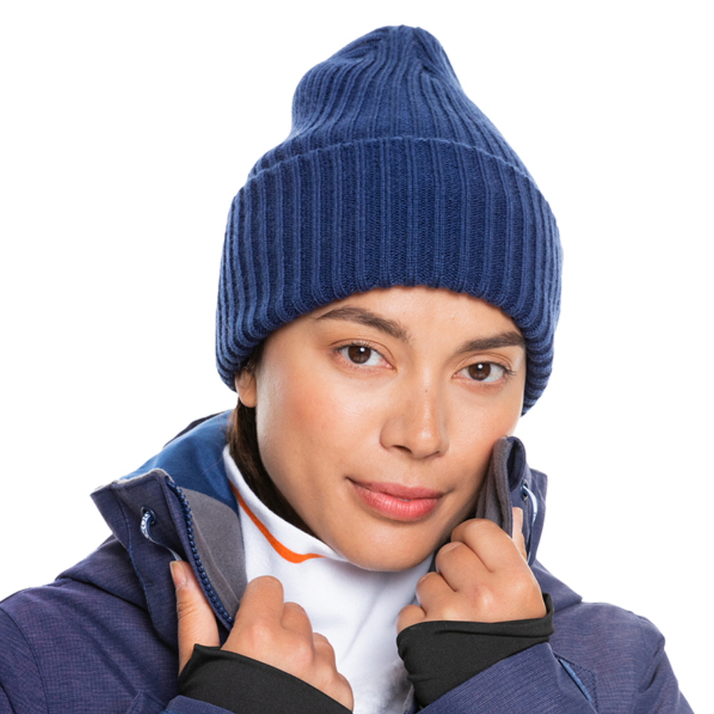 ROXY DYNABEAT WOMENS BEANIE MEDIEVAL BLUE Ballistyx Board Store