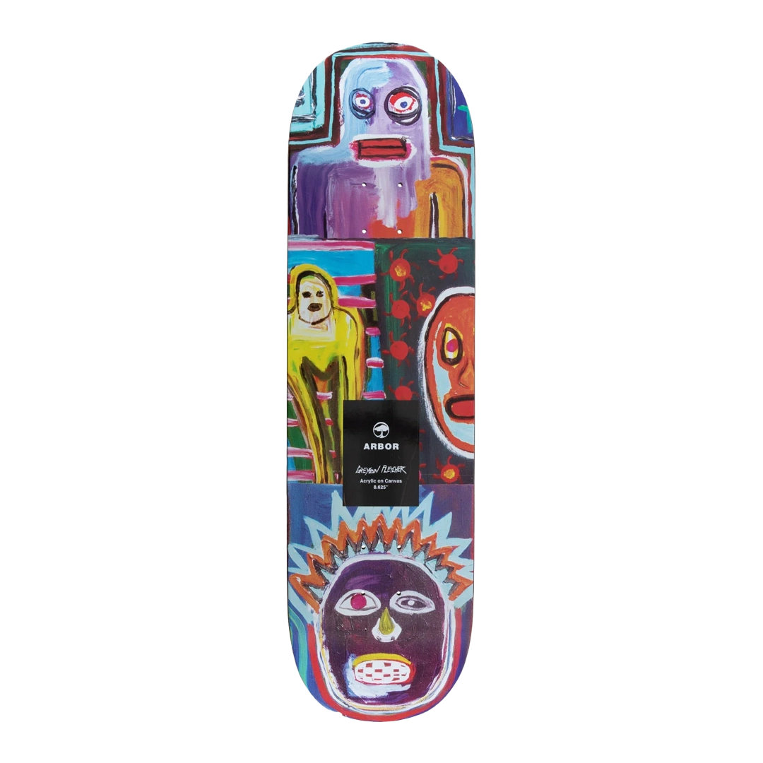 ARBOR GREYSON FLETCHER COLLAGE PRO SERIES DECK - 8.625"