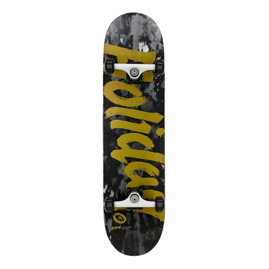 HOLIDAY TIE DYE COMPLETE BLACK/GOLD - 8.0"