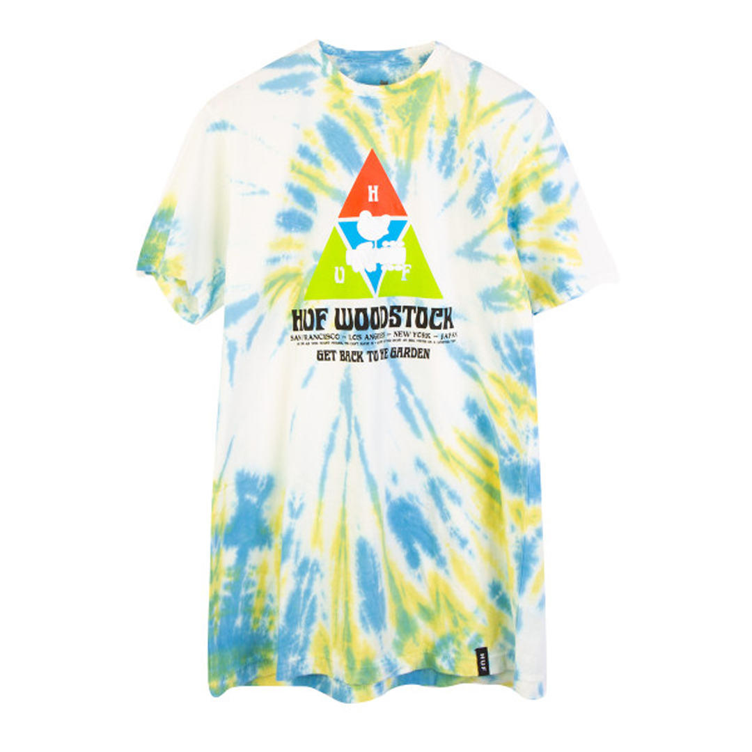 HUF WOODSTOCK PEAKING S/S TEE BLUE