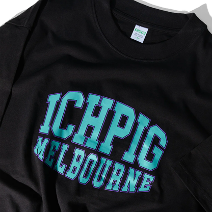 ICHPIG STADIUM MELB TEE BLACK DUCKS