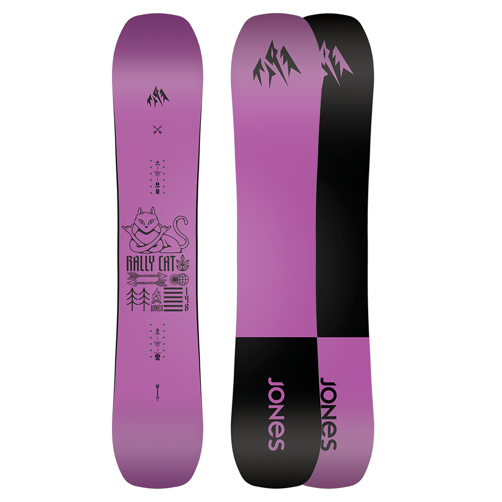 2025 JONES WOMENS RALLYCAT SNOWBOARD – Ballistyx