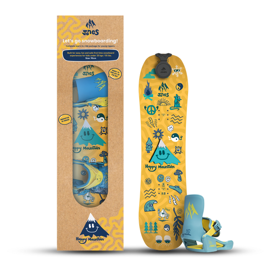 2026 Jones Happy Mountain Snowboard Set W/Bindings