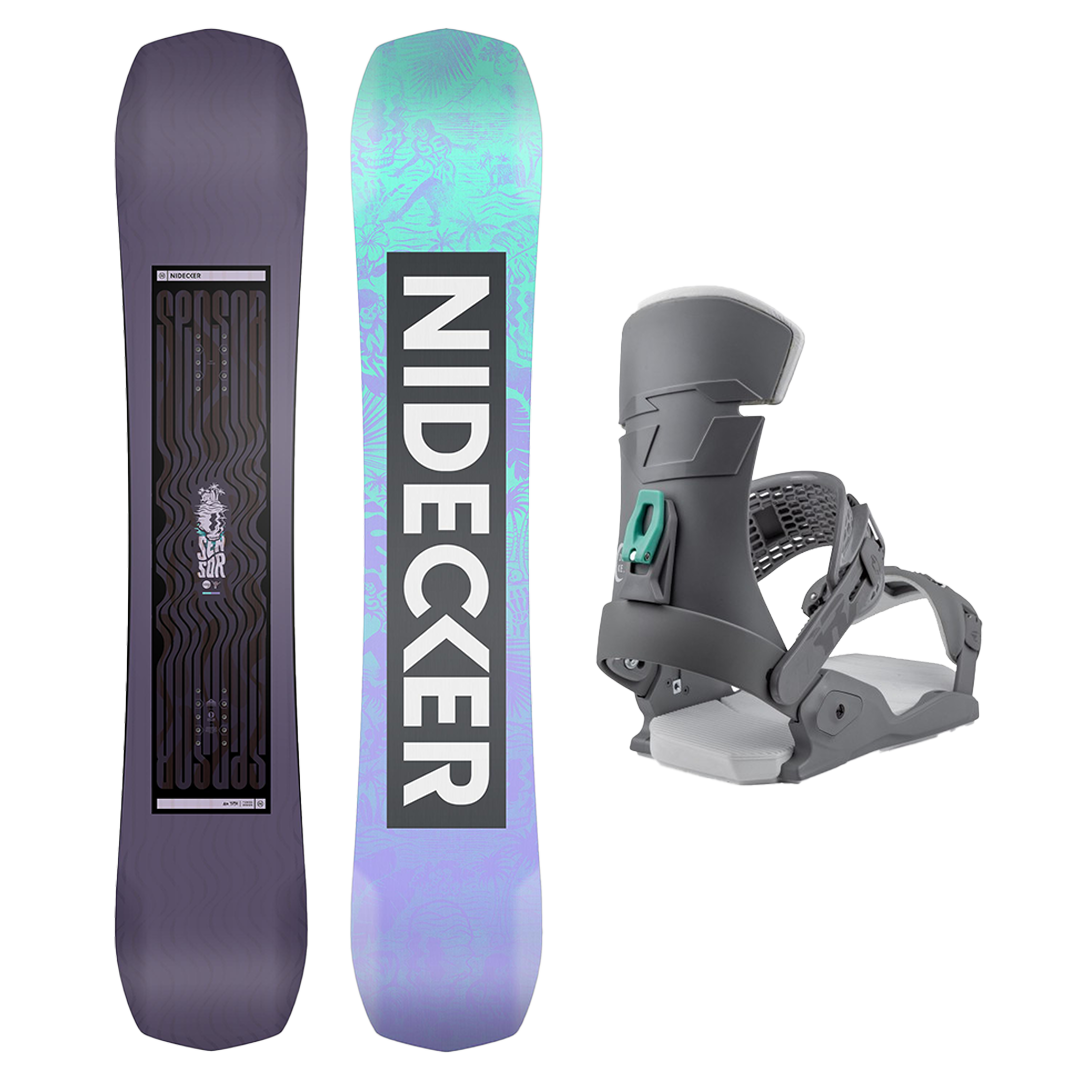 2025 Nidecker Womens Sensor + Drake Jade Package