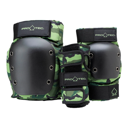 PROTEC STREET JUNIOR 3 PACK PADS CAMO