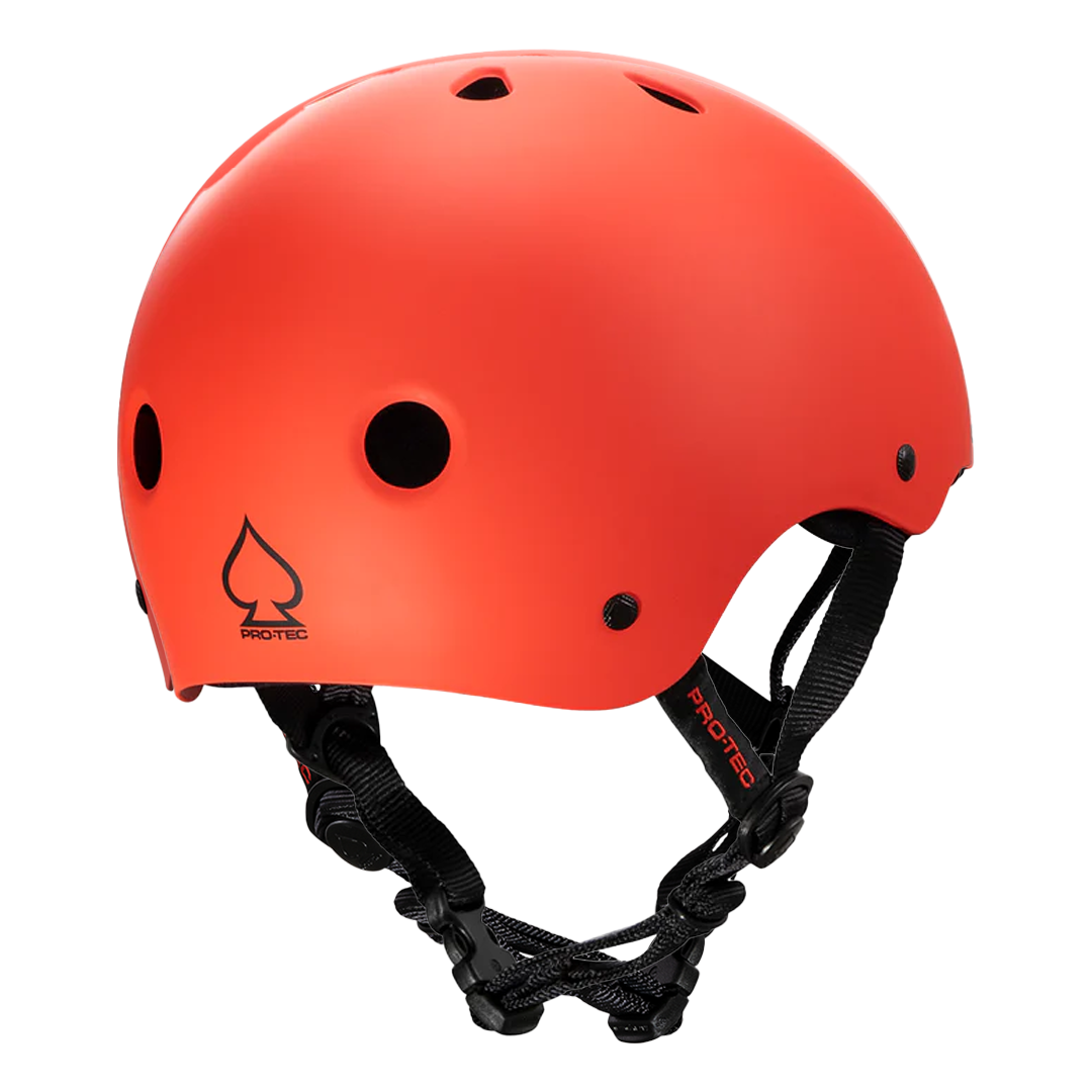 PRO-TEC CLASSIC SKATE HELMET MATTE BRIGHT RED