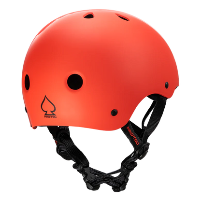 PRO-TEC CLASSIC SKATE HELMET MATTE BRIGHT RED