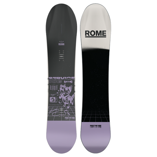 2026 Rome Service Dog Snowboard