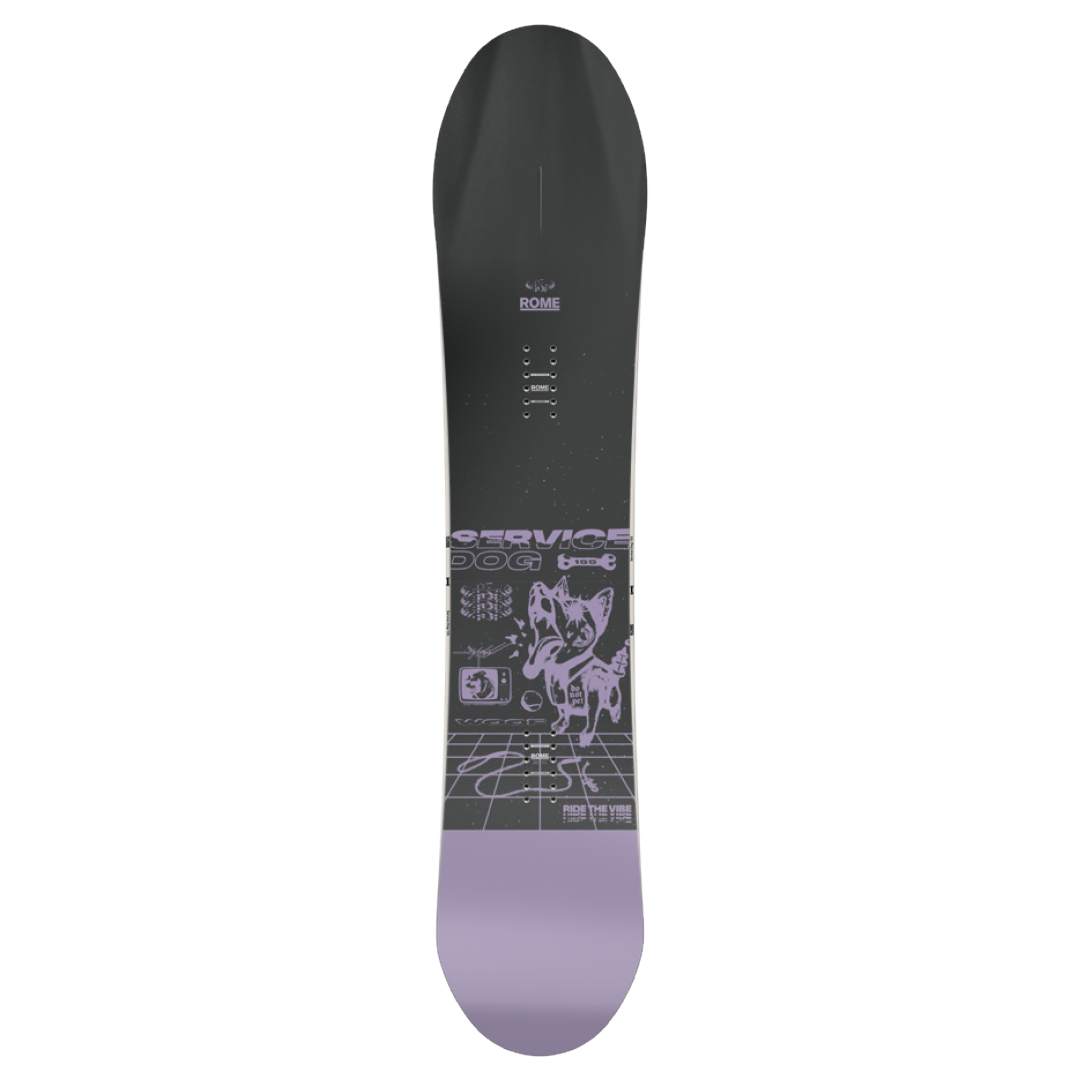 2026 Rome Service Dog Snowboard