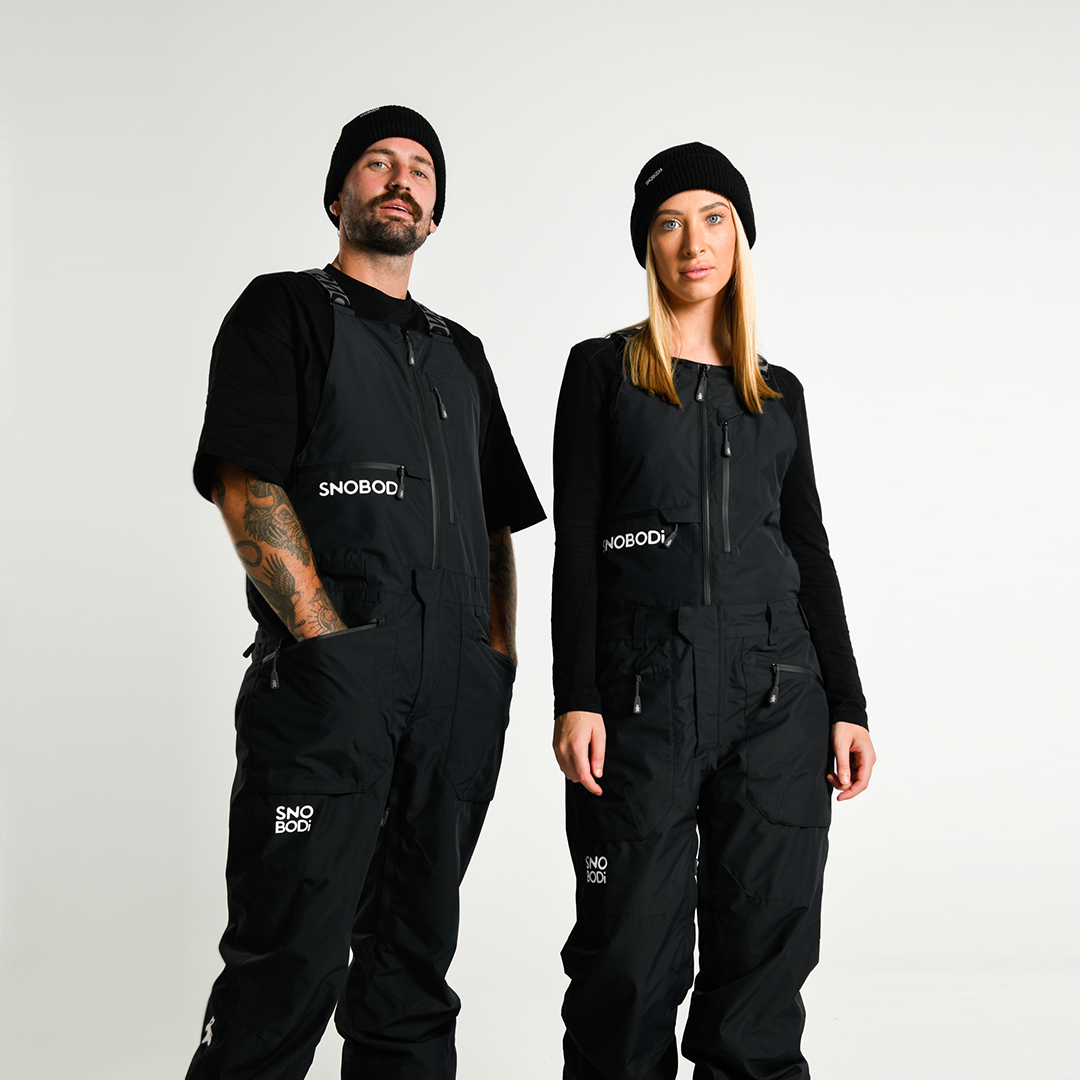 SNOBODI BOMA BIB SNOW PANTS BLACK