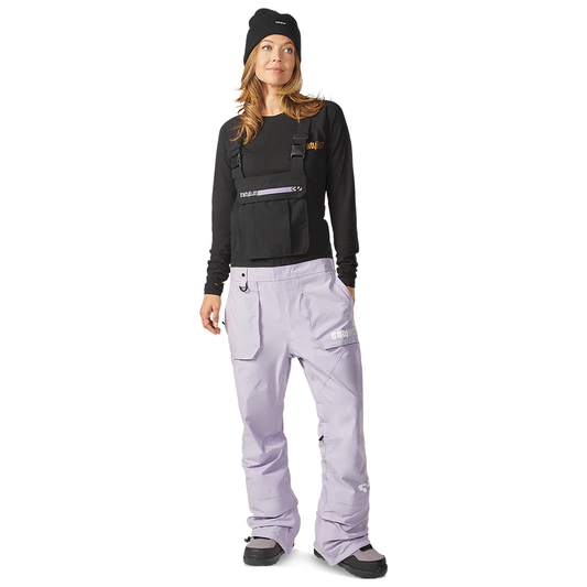 ThirtyTwo Womens Basement Bib 2024 - Lavender