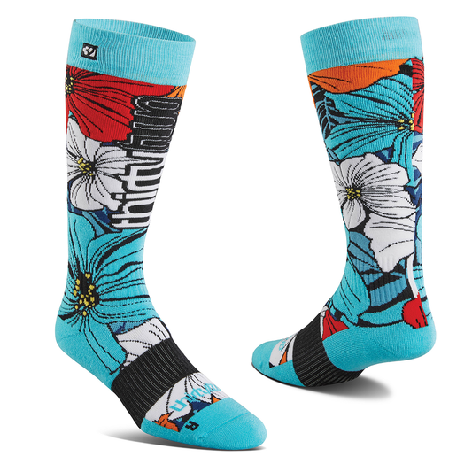 THIRTYTWO WOMENS DOUBLE SOCKS FLORAL