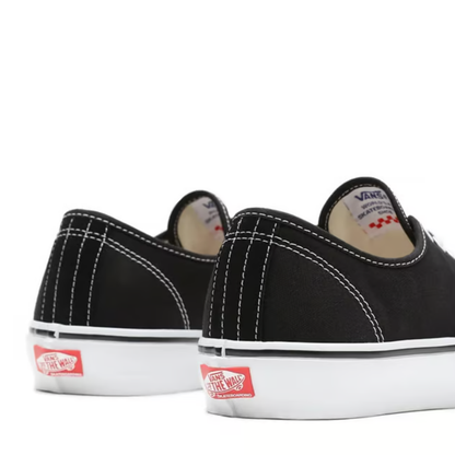 VANS SKATE AUTHENTIC SHOES - BLACK/WHITE