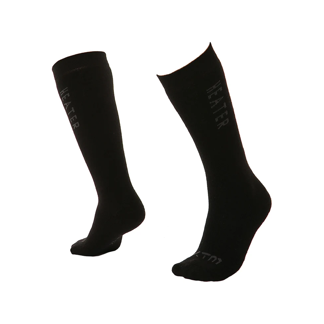 XTM HEATER KIDS SOCKS BLACK