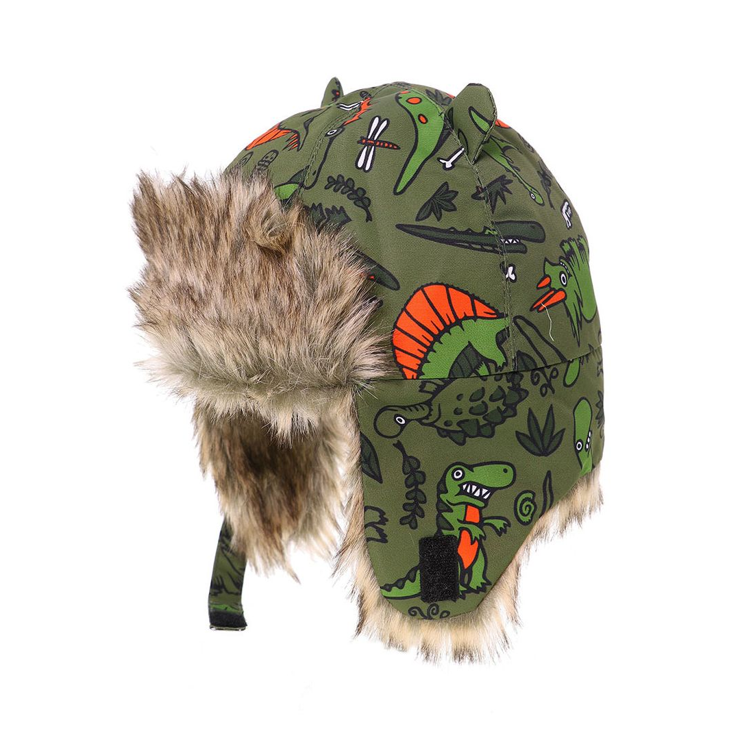 XTM IGLOO INFANT TRAPPER BEANIE CAMO DINO