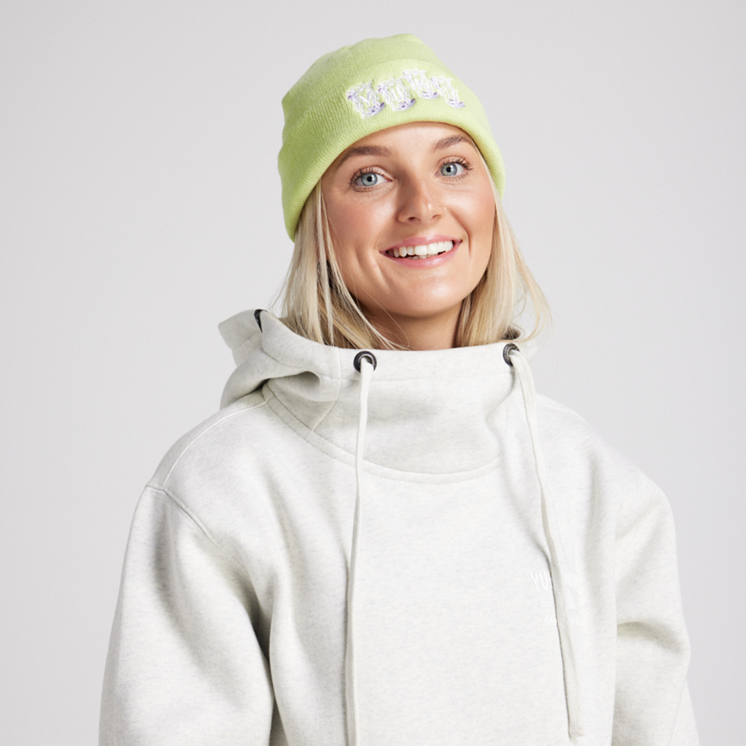 YUKI LOOP SHRED HOODIE SNOW MARLE