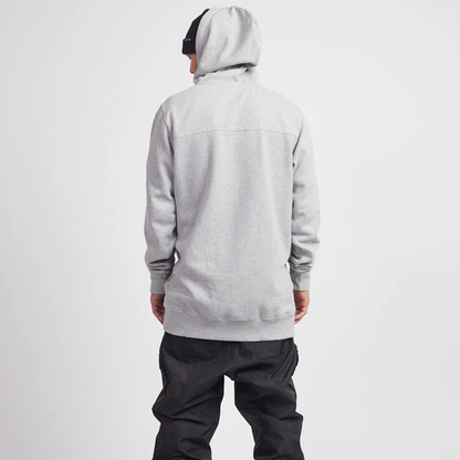 YUKI RELAXED OLD MATE HOODIE HEATHER GREY