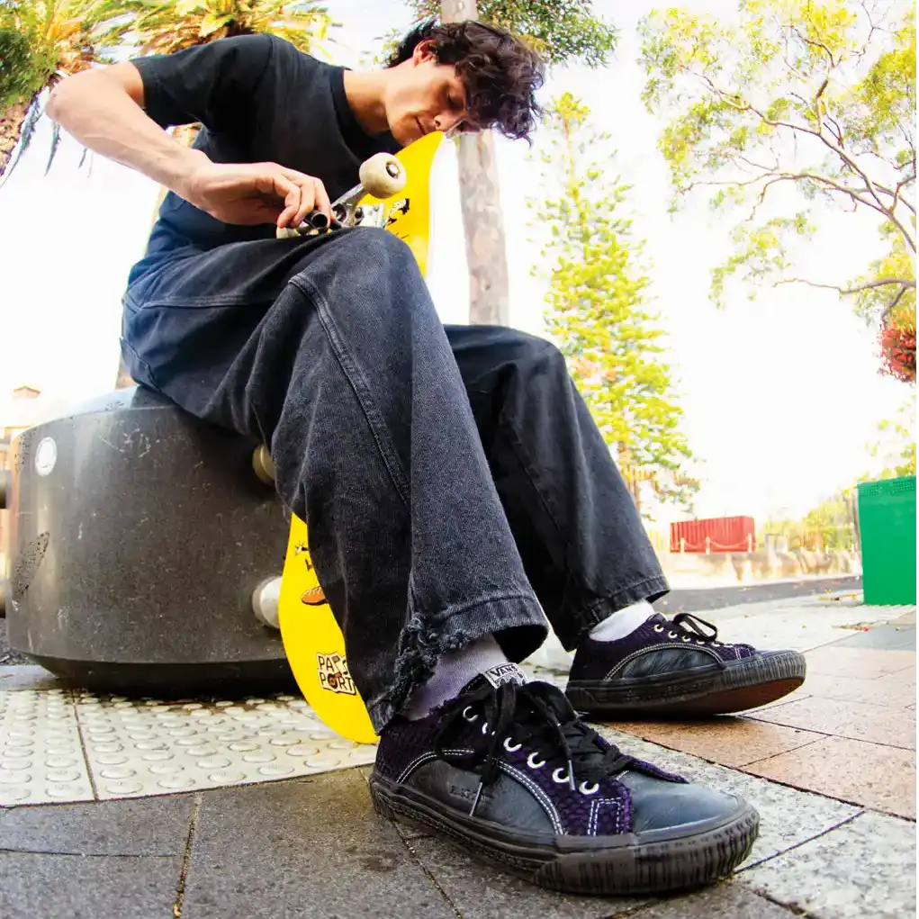 VANS X PASS~PORT SKATE LAMPIN SHOES