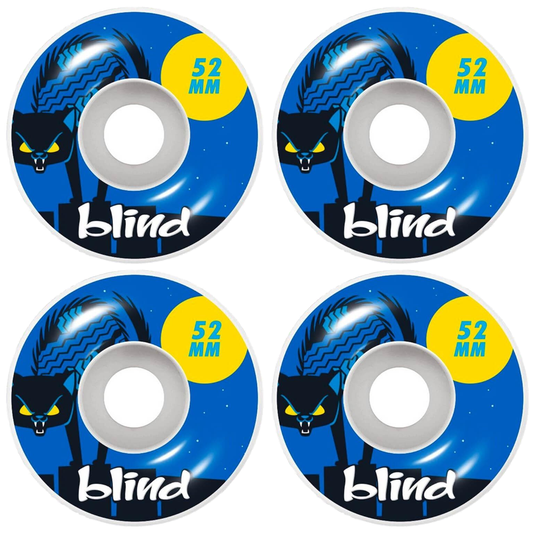 BLIND NINE LIVES WHEELS BLUE - 52MM