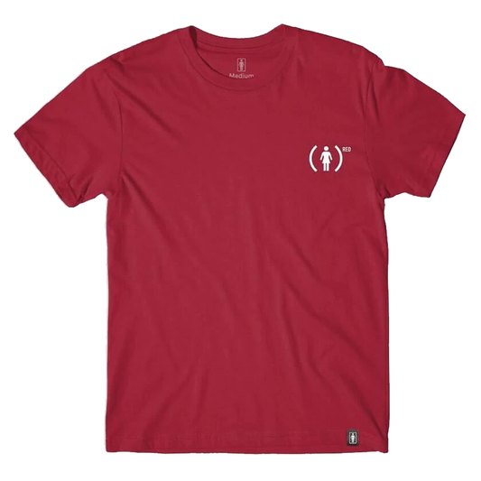 GIRL OG WR40 TEE - RED