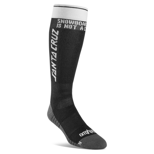 THIRTYTWO SANTA CRUZ SOCKS BLACK/WHITE