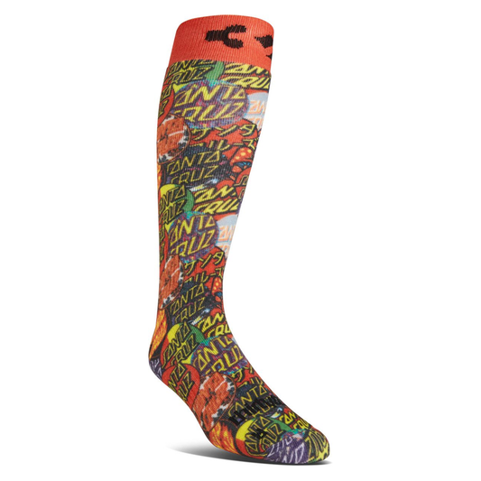 THIRTYTWO SANTA CRUZ SOCKS RED