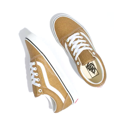 VANS OLD SKOOL SHOES BRONZE AGE/TRUE WHITE