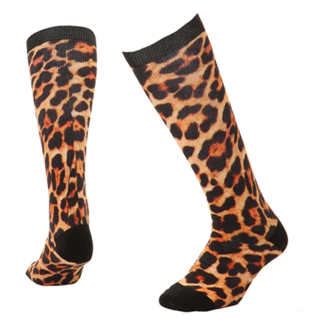 XTM FLASH LADIES SOCKS - LEOPARD