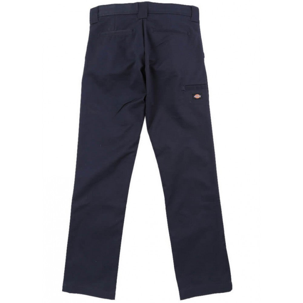 DICKIES SKINNY STRAIGHT FIT YOUTH WORK PANTS  - NAVY